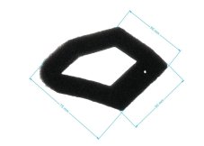 ND GP Vzduchový filter pre krovinorezy Honda GX35 HHT35S, 17211ZOZ000