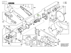 Sada ložísk pre stolovú pílu BOSCH PTS 10, 1 619 PA3 193