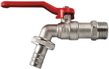 Záhradný ventil pákový s hadicovou koncovkou G1/2" s konc. 3/4"x15mm (7d)