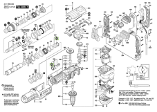 O-krúžok pre vŕtacie a sekacie kladivo BOSCH GBH 8-45 D, GBH 8-45 DV, GSH 7 VC, GSH 9 VC, 1 600 210 080