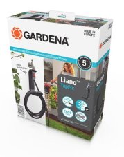 GARDENA TapFix Hose Bracket for Hose Liano + 10 m Liano, 18596-20