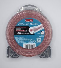 MAKITA PROFI žacia struna štvorlístok s jadrom 2,7 mm x 15m - 1917V3-2