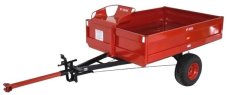 PVT-500 Prívesný vozík - brzdený 500kg (široké kolesá)