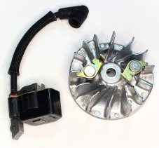 Ventilátor, magneto + zapaľovanie MAKITA / DOLMAR PS45, DCS4610, 036140020