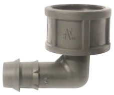 Koleno 90°, prechodka vnútorný závit 20 x 1/2“