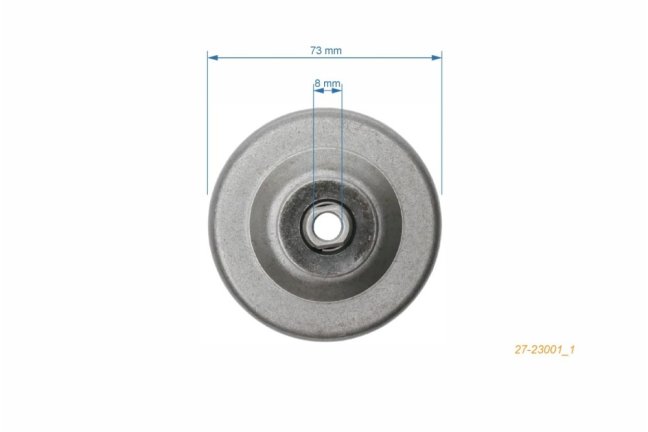 Kuplungdob 3/8″, 6 fogú DOLMAR ES151, ES152, ES161, ES162 / MAKITA UC3000, UC3500, UC3501 láncfűrészekhez, 225223112, 22522311011