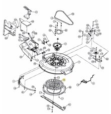 ND MTD Fűnyíró Ventilátor, 731-1583