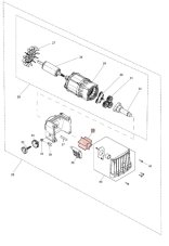 ND MAKITA / DOLMAR Valec drviaci FH-2500, UD2500, 652023710