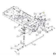 Náhradná poistka otočného čapu MTD (tlačný krúžok AA 3/4" AA) - 726-0341