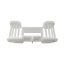 Sanding plate for orbital sander BOSCH PSS 190 AC, PSS 200 A, PSS 250 AE, PSS 250 A, PSS 280 A, PSS 300 AE, 2 609 000 874