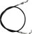 Bowden / cable for the vehicle for cultivator HECHT 795, 795000009