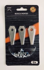 NÔŽ ROBOTICKÝCH KOSAČEK BOSCH - SADA 9 ks EVEREST