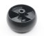 Anti-scalp wheel for MTD garden tractor, 734-04155