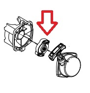 ND RIWALL Miska štartera RPB 260, RPLT 2642, 02050100015 (43b)