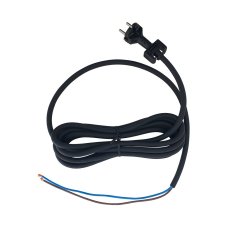 Power cord EU 230 V, 4 m, 2 × 1.5 mm² H07 RN-F for BOSCH power tools GWS 24-230, GWS 14-150 C, PWS 1800, GWS 2400-23 JH, GWS 24-230 JB, 1 607 000 228