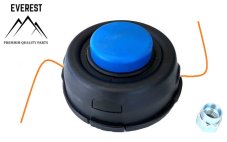 Strunová hlava poloautomatická Ø 123 mm, závit M10×1,25 (ľavý) pre krovinorezy HUSQVARNA T35, EVEREST, 578446301, 578446401