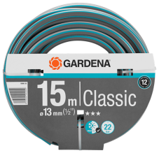 Hadica GARDENA Classic (1/2"), 15 m bez armatúr, 18000-20