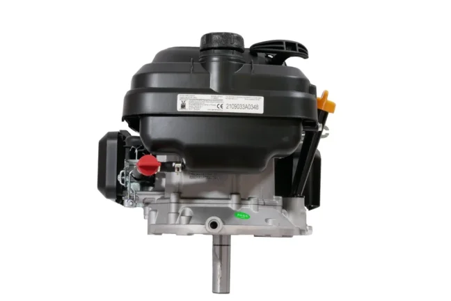 Engine Zongshen XP200A with a power of 6.5 HP and a displacement of 196 cc, vertical shaft.
