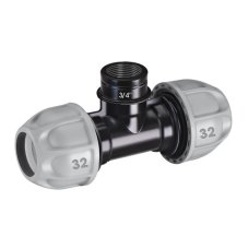 T-spojka redukovaná vnútorný závit 32 x 3/4" x 32 Claber 90416 (m22)