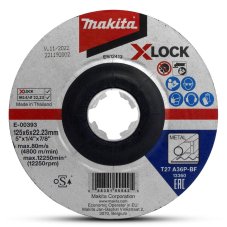 Kotúč brúsny železo MAKITA XLOCK E-00393