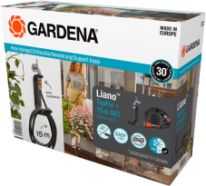 Držiak GARDENA TapFix na hadicu Liano + 15 m Liano, 18595-20