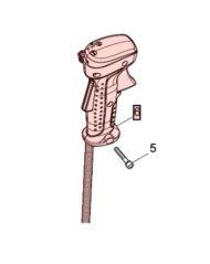 ND MAKITA / DOLMAR Páčka plynu EM3400U, MS-34 (82)