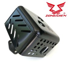 Exhaust muffler for ZONGSHEN 168FB and HONDA GX110, GX120, GX140, GX160, GX200 engines, 18300-ZE1-900, 100006282