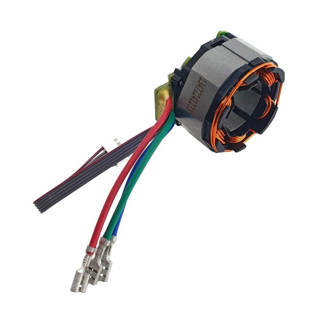 Stator for cordless impact wrench BOSCH GDX 18V-210 V, GDX 18V-200, GDR 18V-200, GDS 18V-330 HC, GDX 18-320 C, 1 619 P15 347