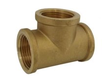 Mosadzný T-kus 3/8“ vnútorné závity (4c)