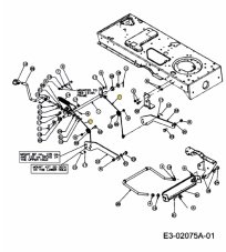 MTD 746-1139 fűnyíróemelő kötél