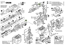 O-krúžok 28,0 × 5,0 mm pre vŕtacie kladivo BOSCH GBH 10 DC, GBH 11 DE, 1 610 210 133