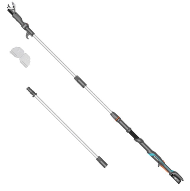 Aku teleskopické nožnice na konáre GARDENA HighCut 360/18V P4A - set 14776-20