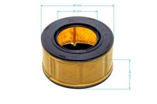 ND GP Vzduchový filter fleece pre motorové píly Stihl MS 231, MS 251, MS 271, MS 291, 1141 120 1600