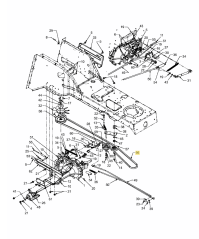 Klinový remeň pojazdu MTD 754-0125A