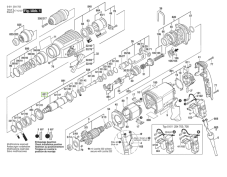 Držiak nástrojov pre vŕtacie kladivo BOSCH GBH 2-26 DFR, GBH 2600 DFR, 1 617 000 V42