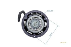 Štartér kosačky NAC NGP T475, priemer 210 mm