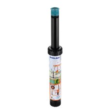 Výsuvný sprayový postrekovač s tryskou Claber 90019, 0-350°, výsuv 10 cm, zelená