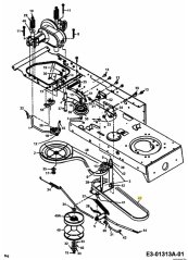 Klinový remeň pre záhradný traktor MTD 754-0370