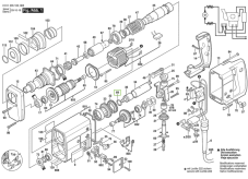 O-krúžok 18,0 × 3,0 mm pre vŕtacie kladivo BOSCH GBH 24 VRE, GBH 2-20 REA, GBH 2-20 S, GBH 2-20 SRE, GAH 350 SRE, 1 610 210 058