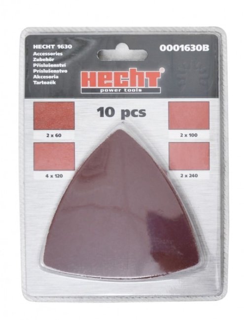 Brusné papiere HECHT 0001630B - 10 ks k HECHT1630