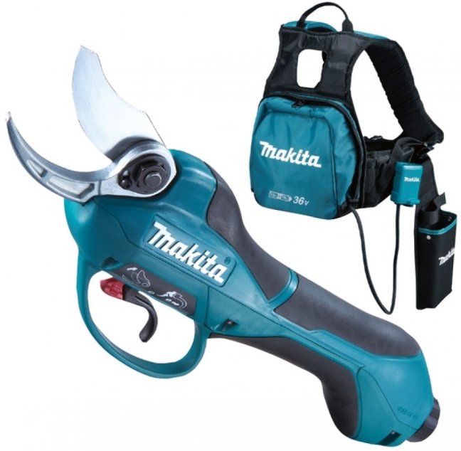 Akumulátorové nožnice Makita DUP362PT2 2x aku BL1850B (5,0 Ah) a dvojnabíjačka