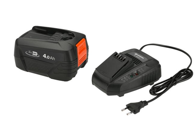 Akumulátor s nabijačkou súprava GARDENA P4A QC+1x4,0Ah 14908-20 (3b)