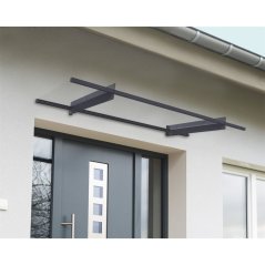 Vchodová strieška 205.5 x 94 x 14 cm PALRAM NANCY 2050