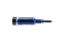 Plastic grease gun with lubricant for guide bars for a chainsaw, 03-06049