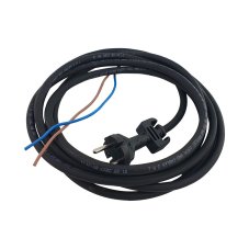Power cord 2×1.00 mm², 4 m for BOSCH GBH 11 DE, GSH 11 E, GSH 5 E, GBH 7-46 DE, GBH 10 DC, GBH 7-45 DE, 1 617 000 723