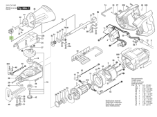 Držiak noža chvostovej píly BOSCH GSA 1100 E, PSA 700 E, PSA 900 E, 1 619 PA4 168