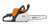 Motorová píla STIHL MS 170, 1130 011 3074