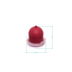 Fuel primer bulb for BRIGGS & STRATTON QUANTUM, 625E, 650E, 675EX engines, 694395