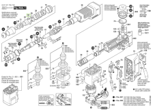 Aretačné teleso pre sekacie a vŕtacie kladivo BOSCH GSH 10 C, GSH 11 E, GSH 11 VC, 1 612 300 025