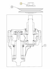 ND MTD Matica noža HEXFLG:5/8-18:GR2 712-05134